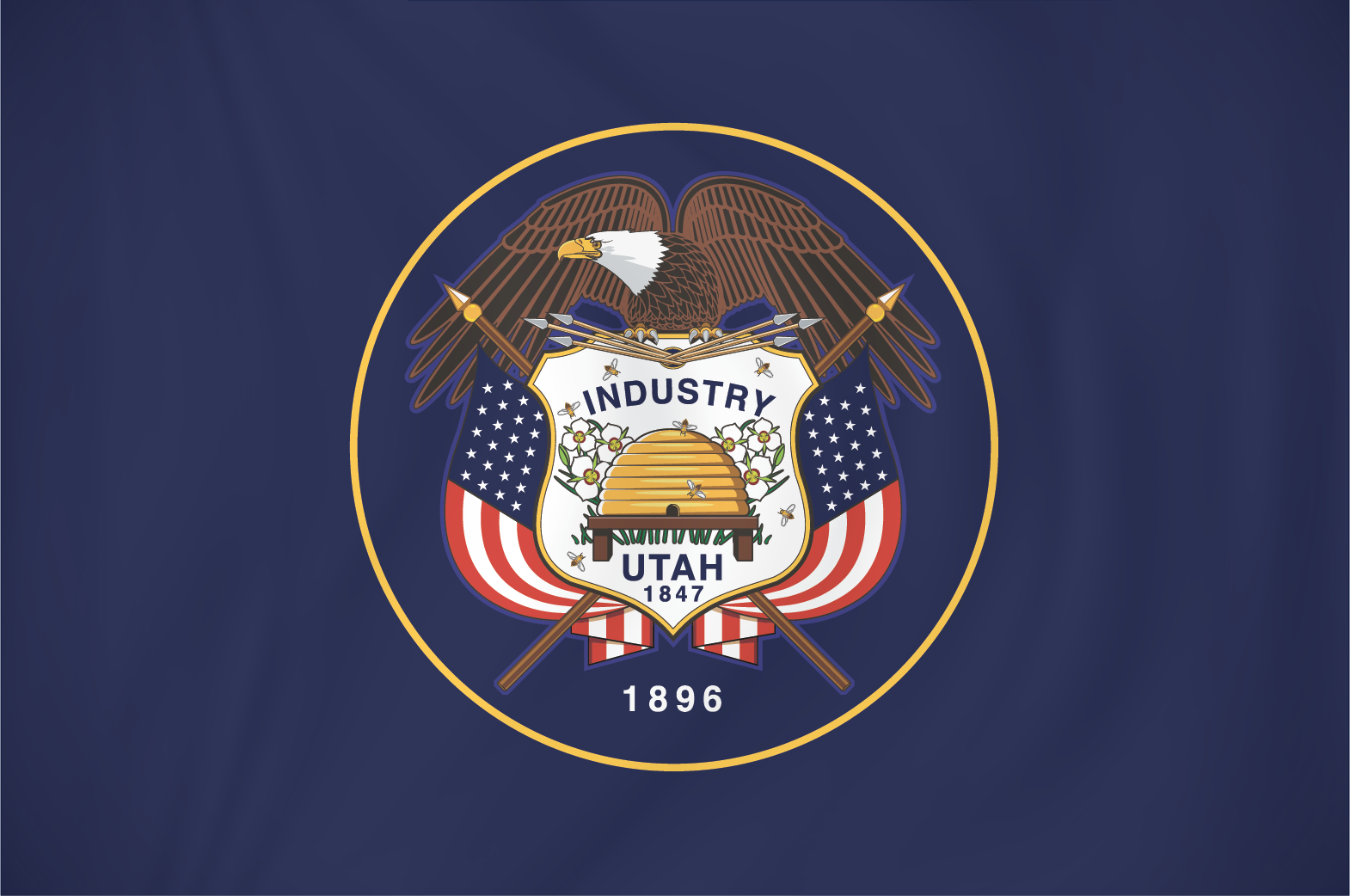 Utah Heritage Logo History Banner - State Street Products