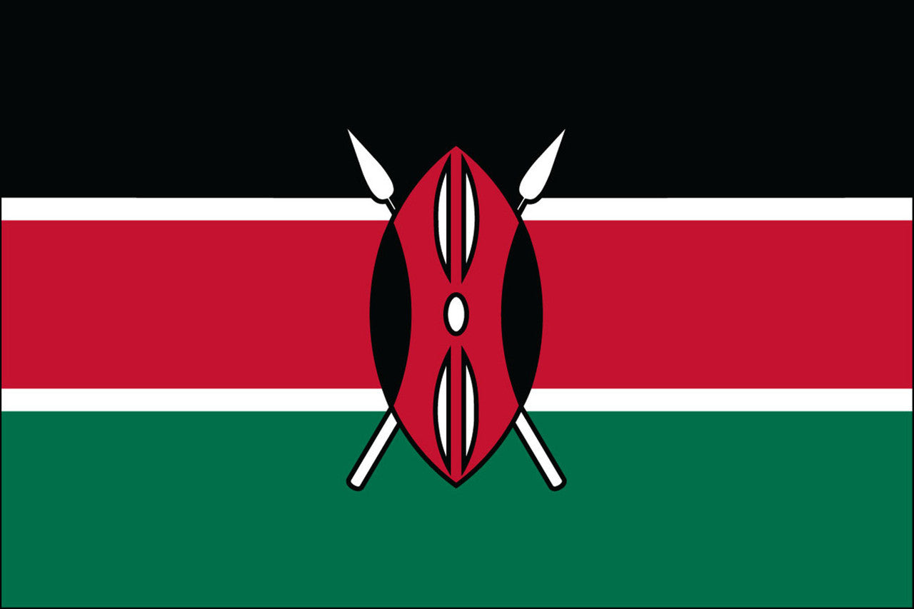 kenyan flag to colour