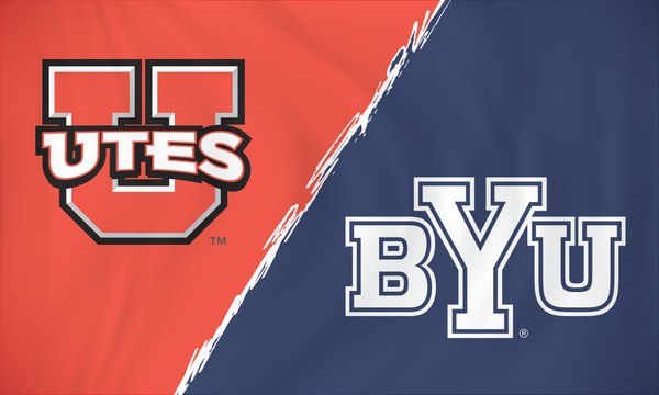 House Divided Flag - BYU/UofU