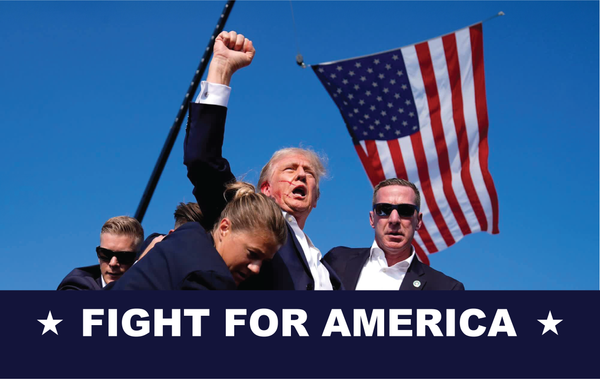 Trump "Fight for America" Flag