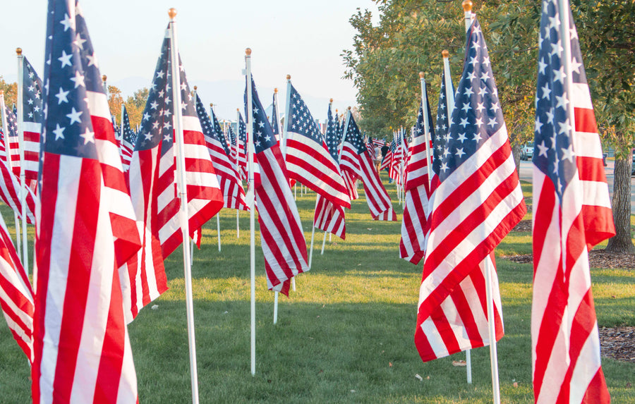 American Flag Fundraiser Flags & American Flag Rental