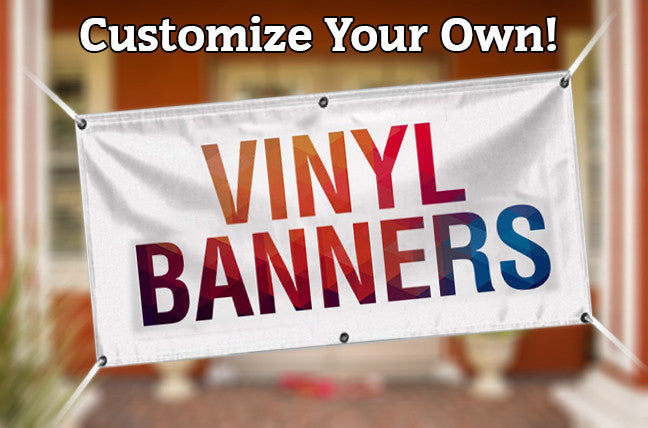 Custom Made Vinyl Banners and Flags Colonial Flag